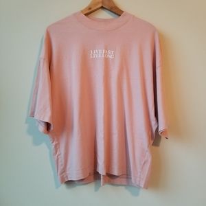 Oversized Pink Shirt